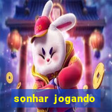 sonhar jogando futebol e fazendo gol